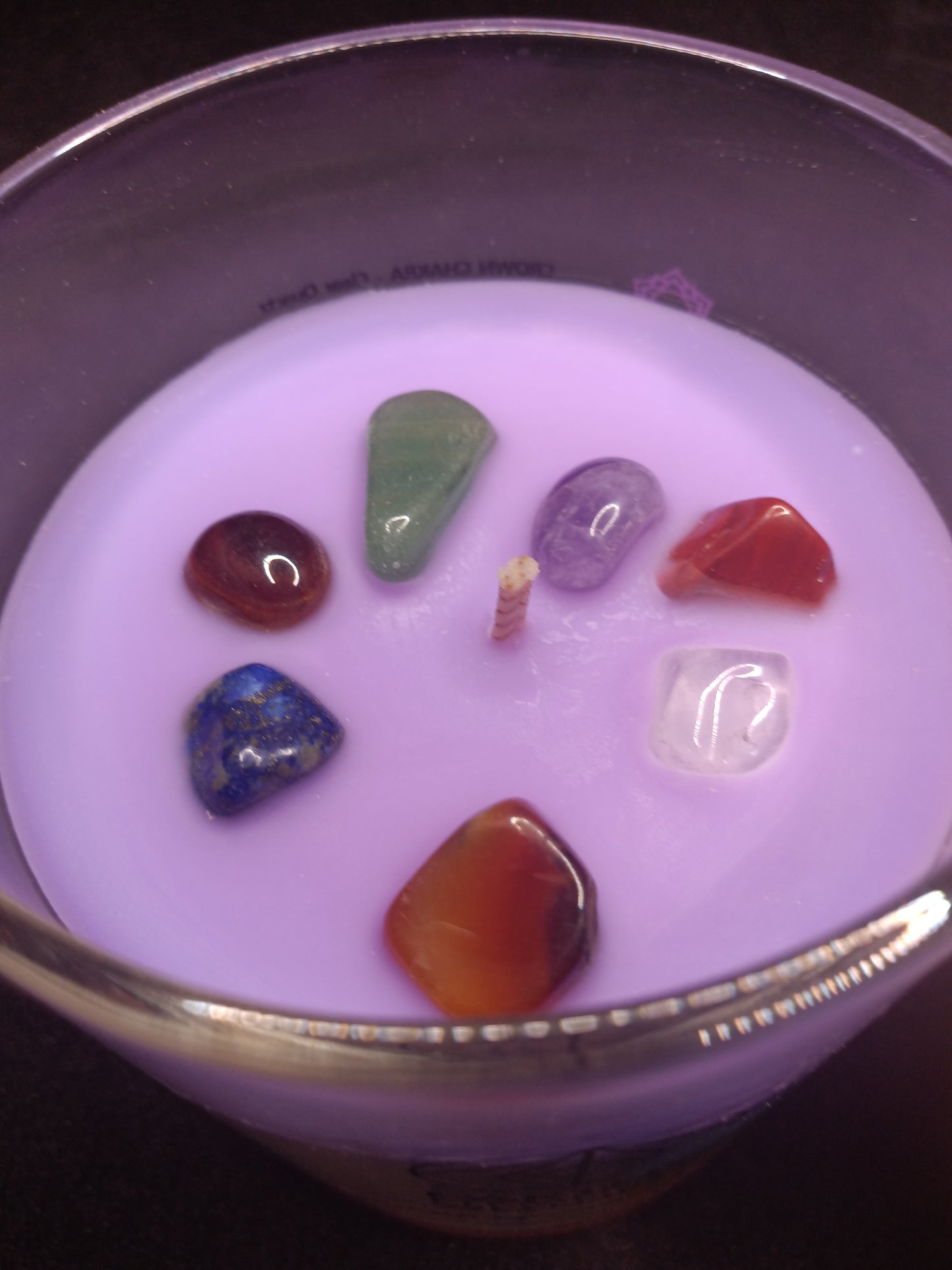 Chakra Crystal Candle