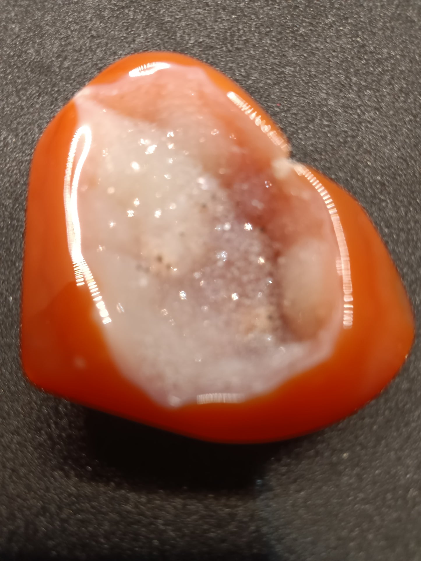 Carnelian heart