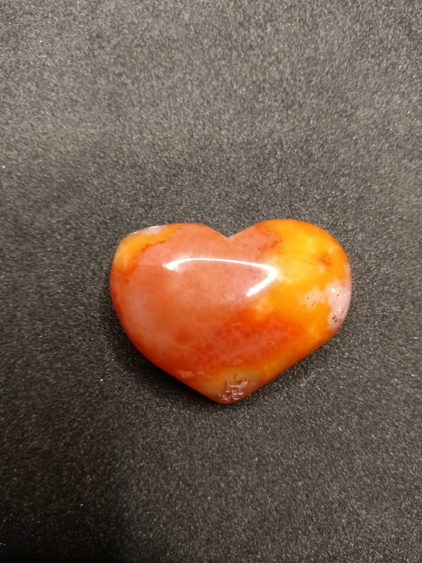 Carnelian heart