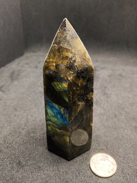 Labradorite tower