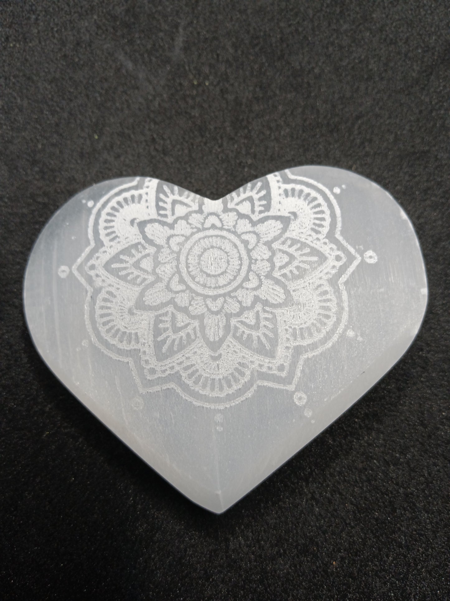 Selenite Heart