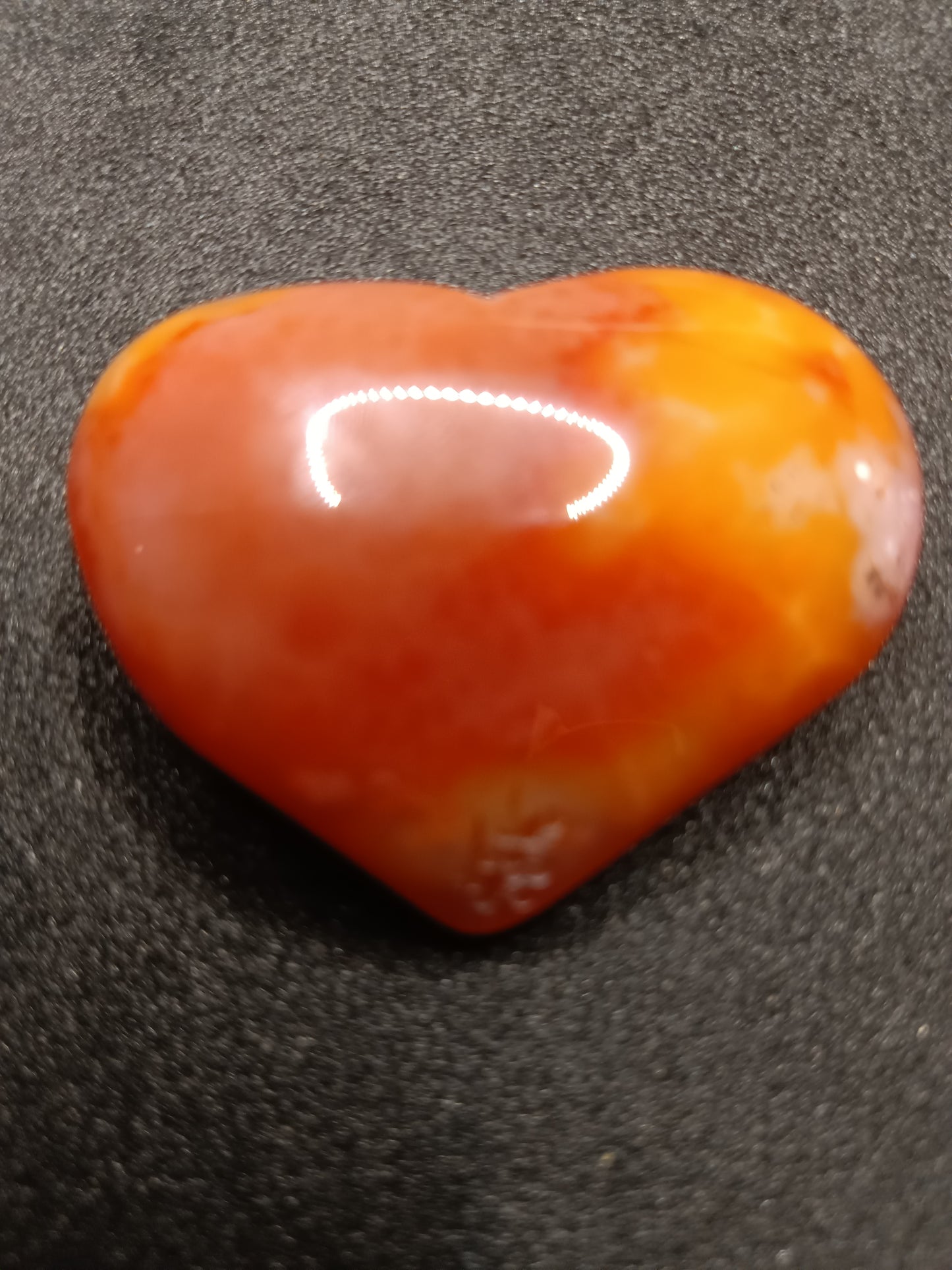 Carnelian heart