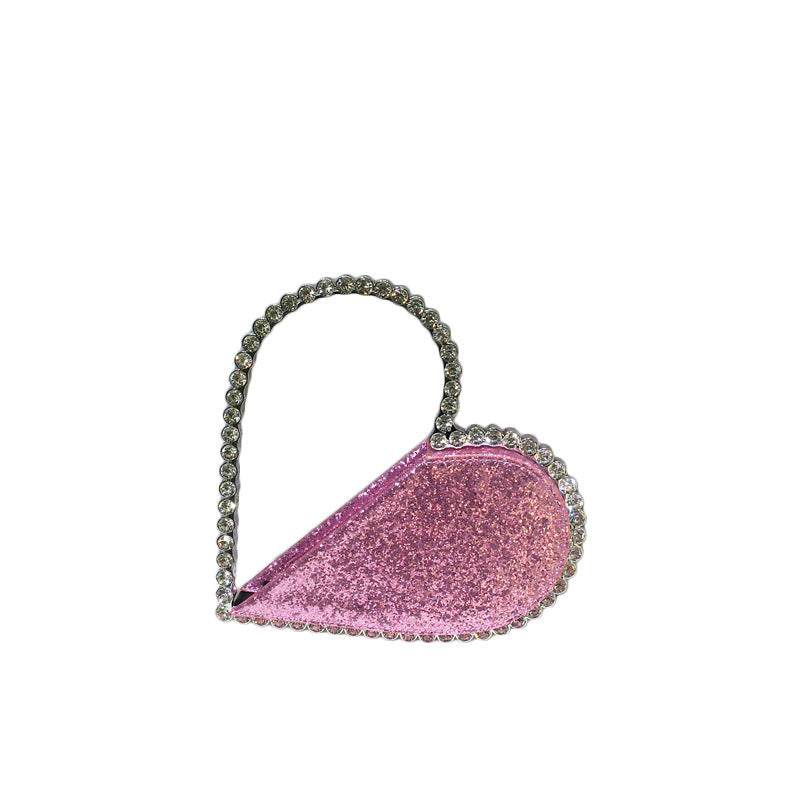 Women's Fashion Personalized Diamond-embedded Handbag