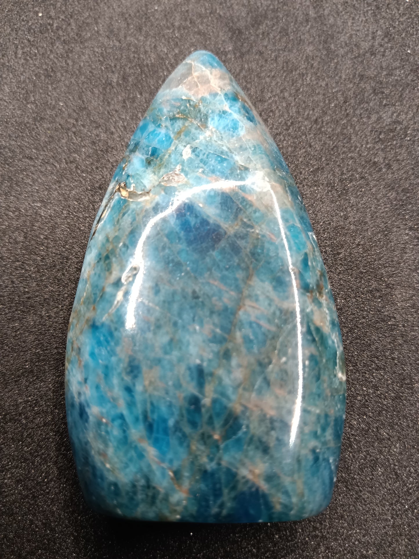 Apatite flame gemstone