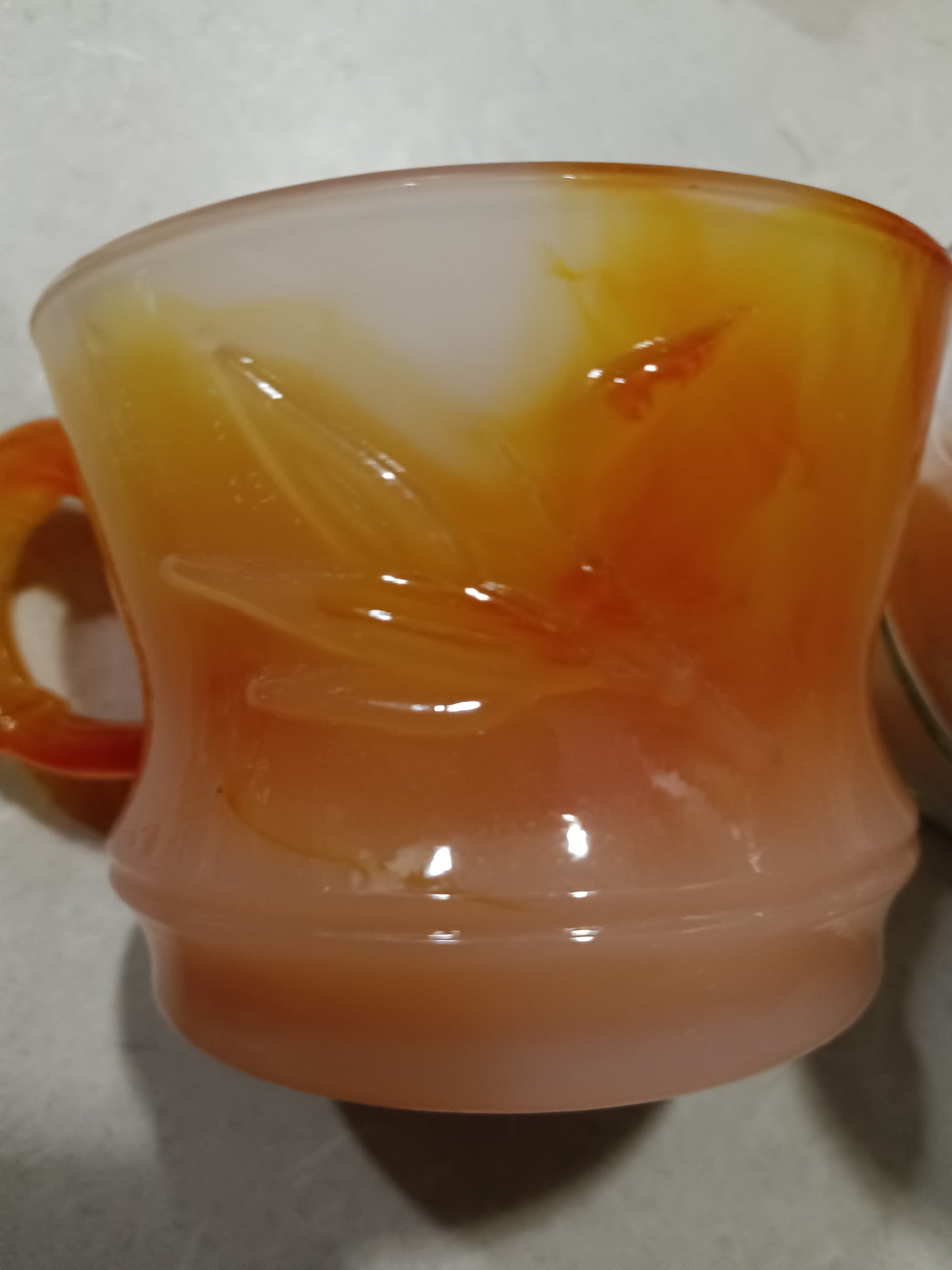 Carnelian Crystal Tea Cup